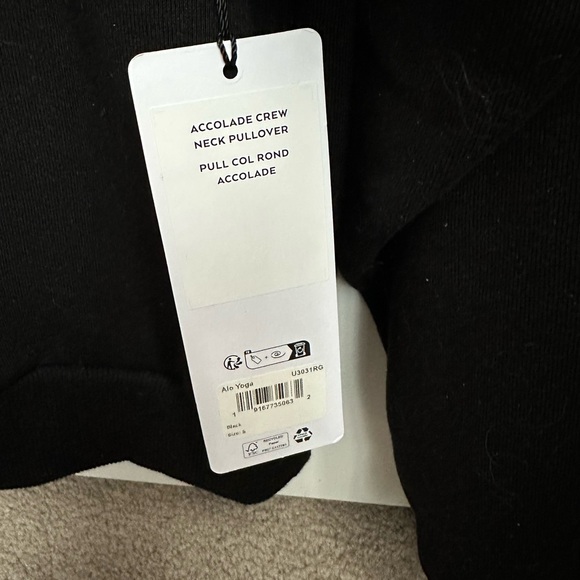 Alo Accolade Crew Neck Pullover Sweatshirt - Picture 4 of 4